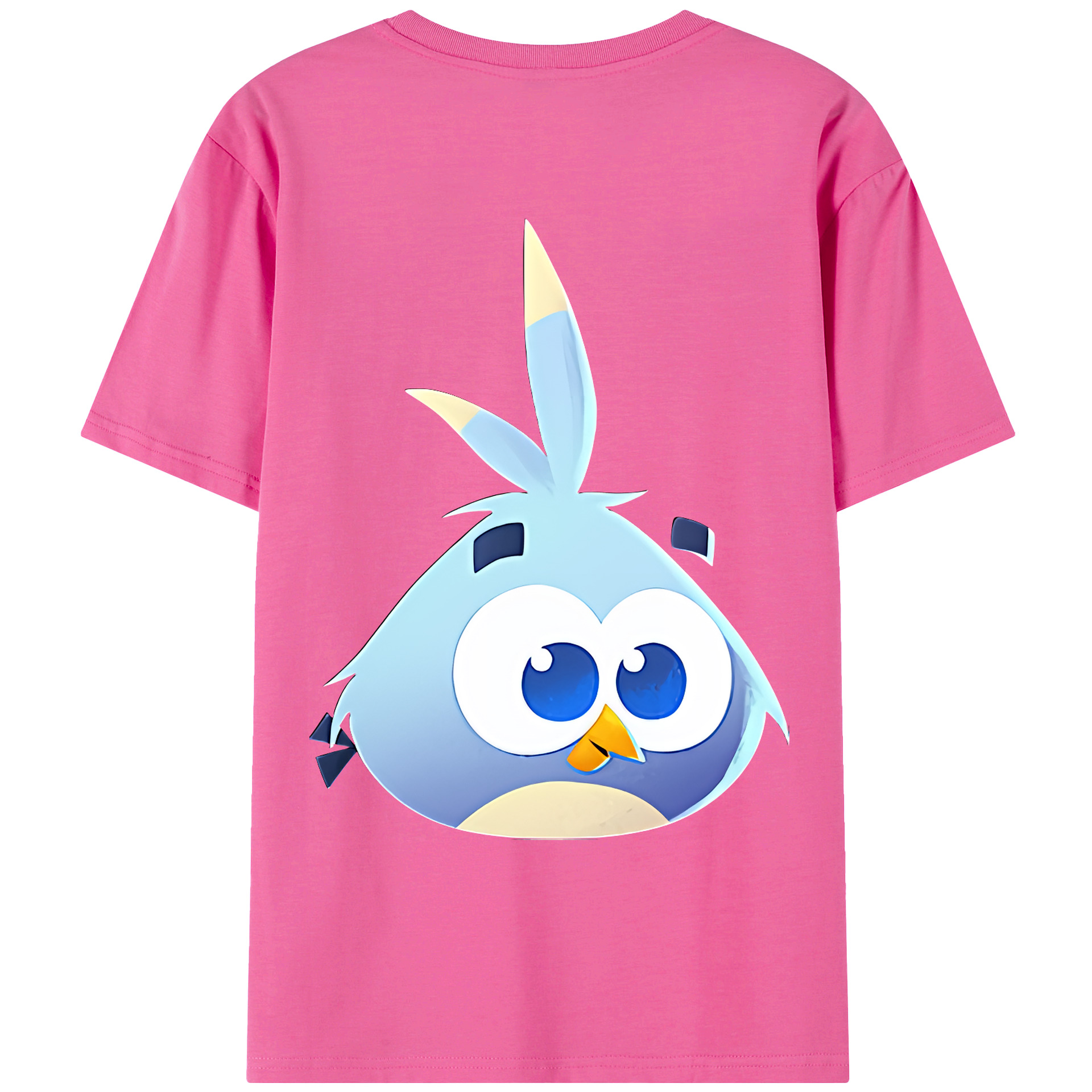 （画像用） Angry Birds アングリーバード レディース半袖Tシャツ(バックプリント)